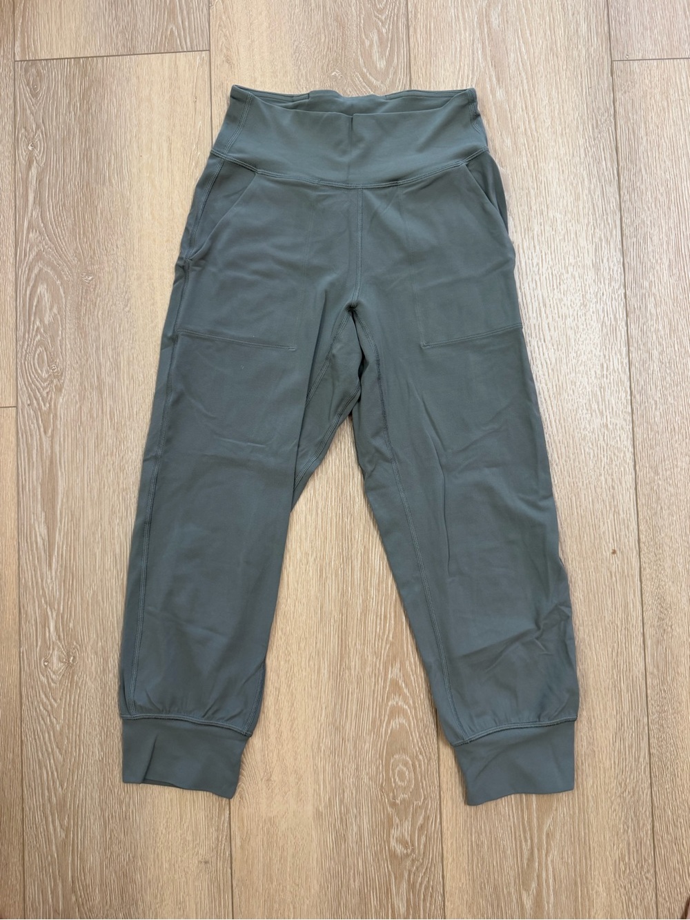 lululemon athletica Olive Green High-Rise Jogger Leggings